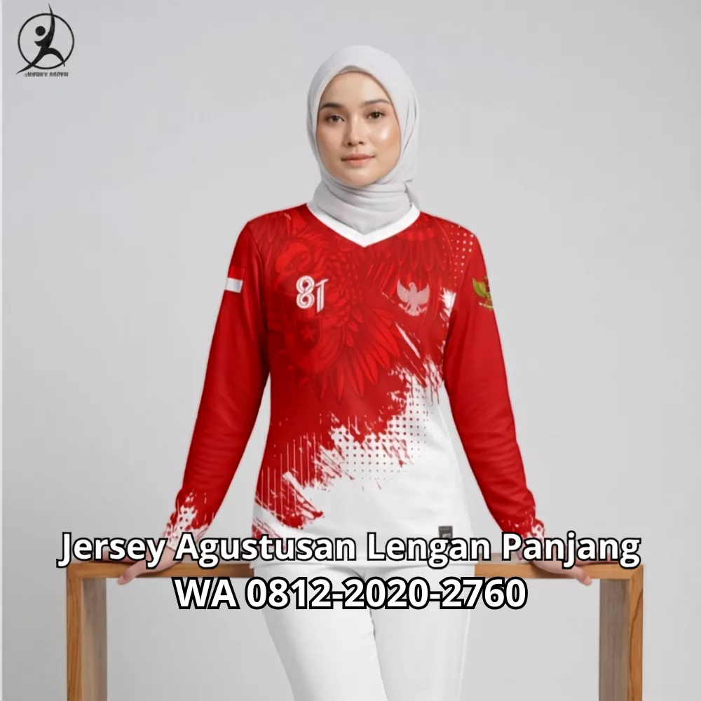 jersey agustusan hijab