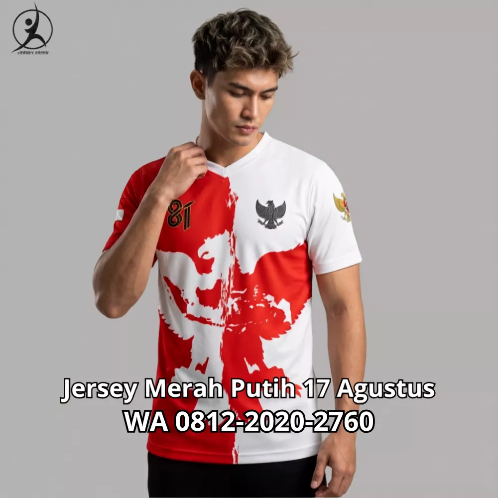 jersey merah putih agustusan