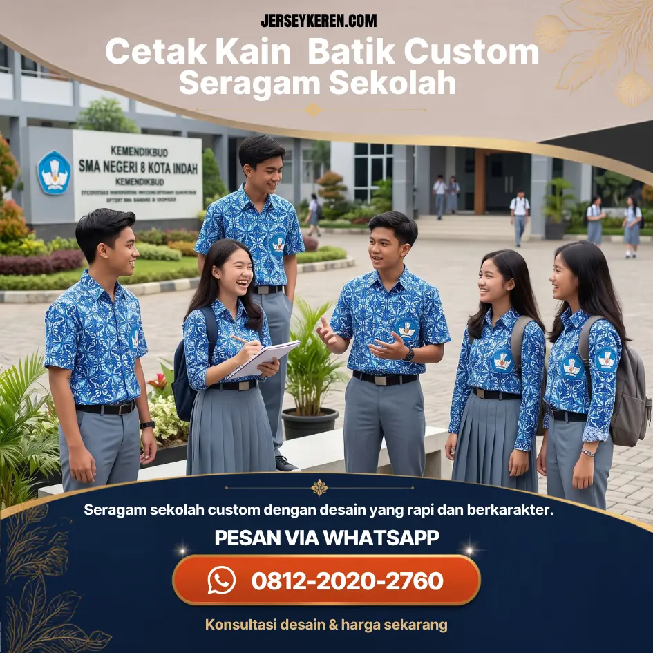 batik printing Seragam Sekolah